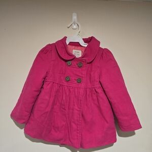 Vibrant FuchsiaOld Navy Double-Breasted Kids 2T Pea Coat